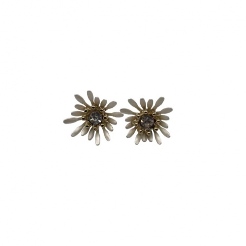 Sparkle Flower Earrings by Sixton London